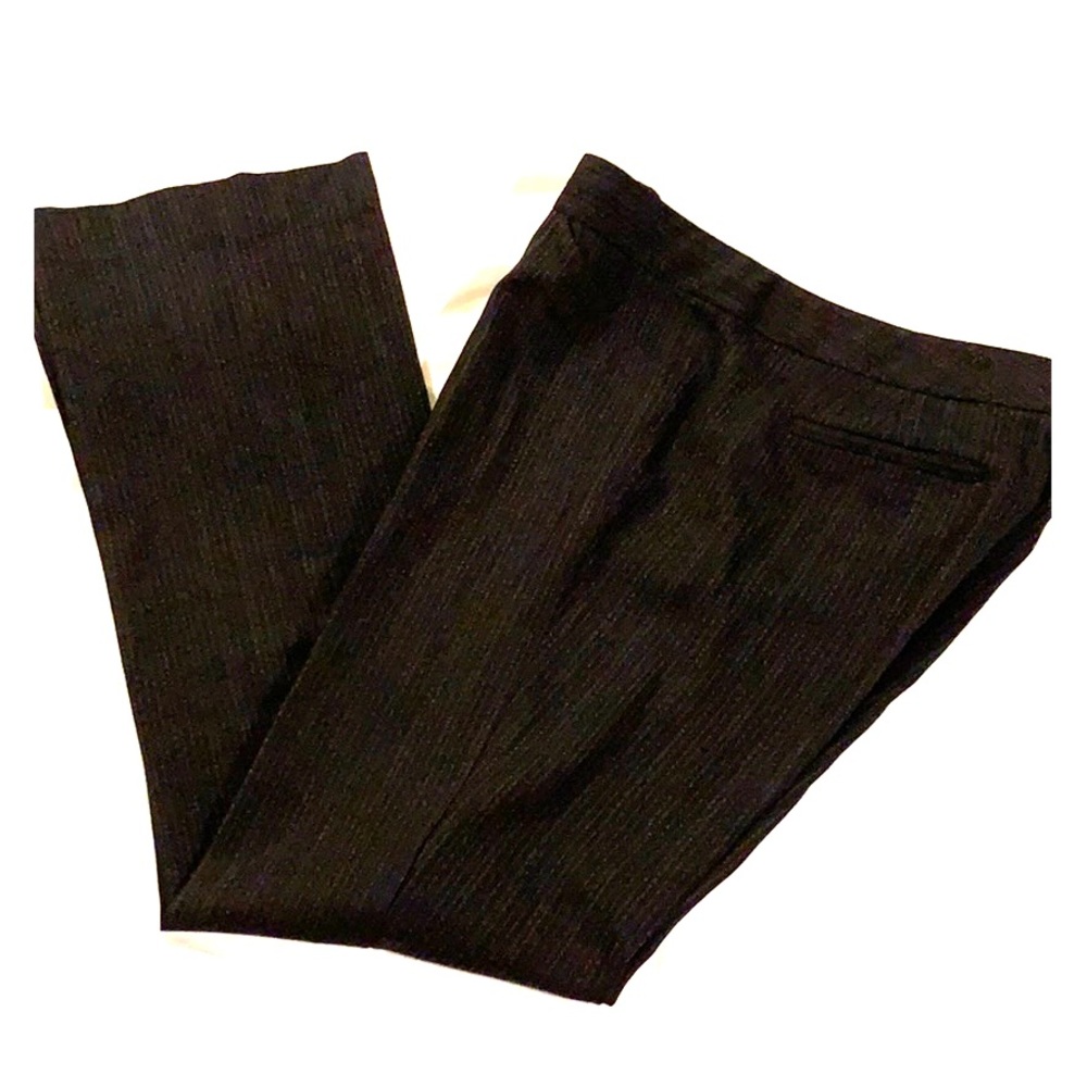 Elie Tahari Straight Leg Slacks Size 8 Black